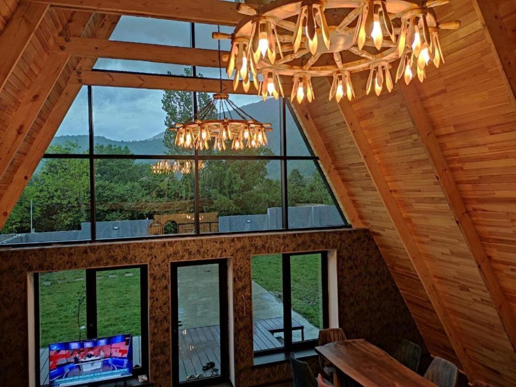 Qafqaz Wood Chalet Kebele Dış mekan fotoğraf